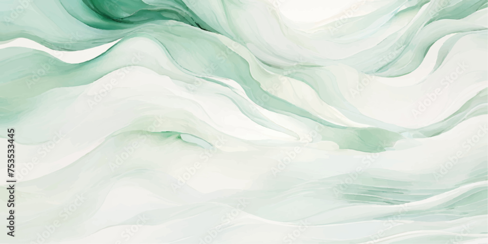 Obraz premium abstract soft blue and green abstract water color ocean wave texture background. Banner Graphic Resource as background for ocean wave and water wave abstract graphics 