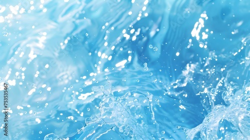 blue water background