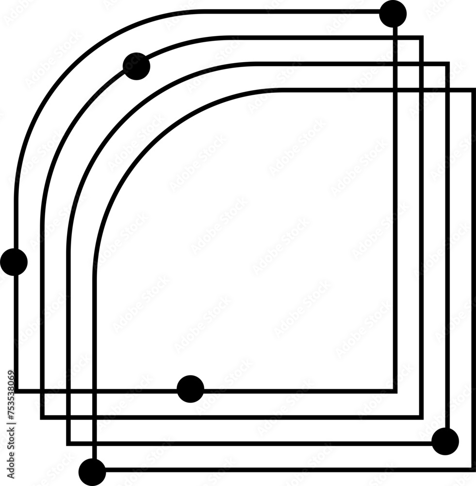 Aesthetic Monoline Frame Aesthetic Monoline Frame