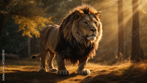 lion in the wild © Sohaib