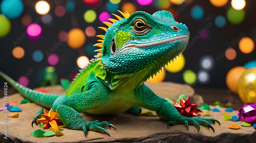 Obraz premium Lizard