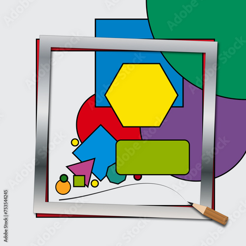 Rahmen Farbausbruch 2