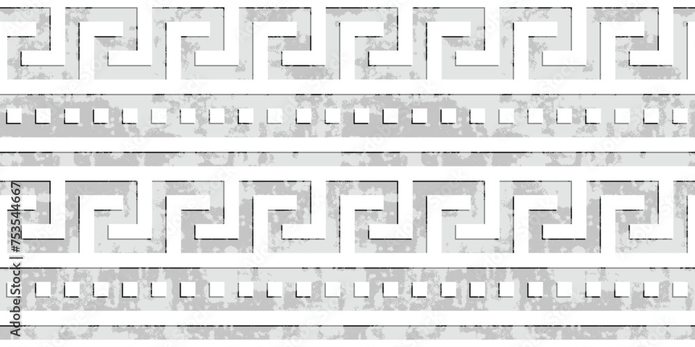 Seamless pattern,  ancient ethnic pattern, vector design - obrazy, fototapety, plakaty 