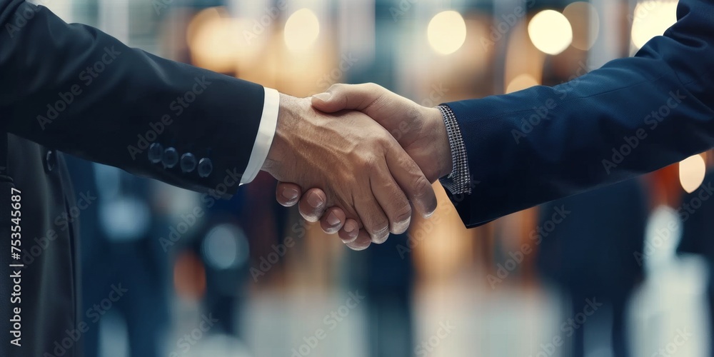 handshake successful deal Generative AI
