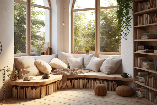 modern living room.