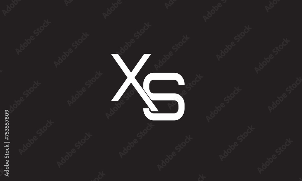 XS, SX, X, S Abstract Letters Logo Monogram XS, SX, X, S Abstract Letters Logo Monogram