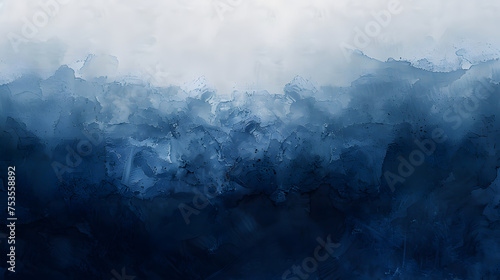 Deep Blue Textured Gradient Background