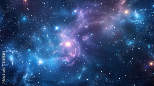 Deep Space Star Cluster Background