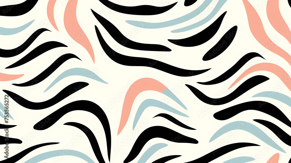 Obraz premium Abstract seamless pattern background, modern stylish abstract texture