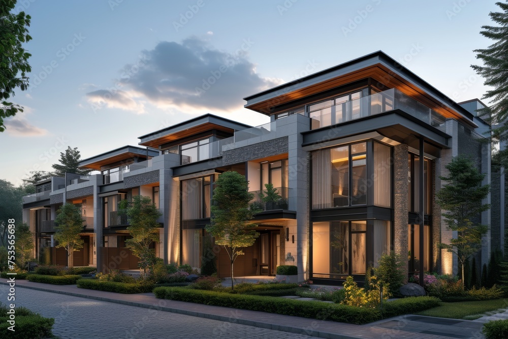 A contemporary residence at the heart of downtown A contemporary residence at the heart of downtown