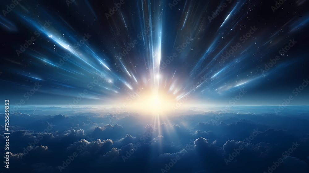 IT data and information display in modern particle energy flow, background, wallpaper IT data and information display in modern particle energy flow, background, wallpaper