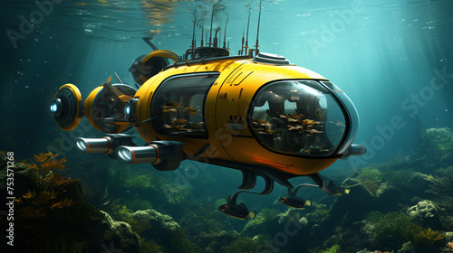 Hovering personal submarines © Cedar