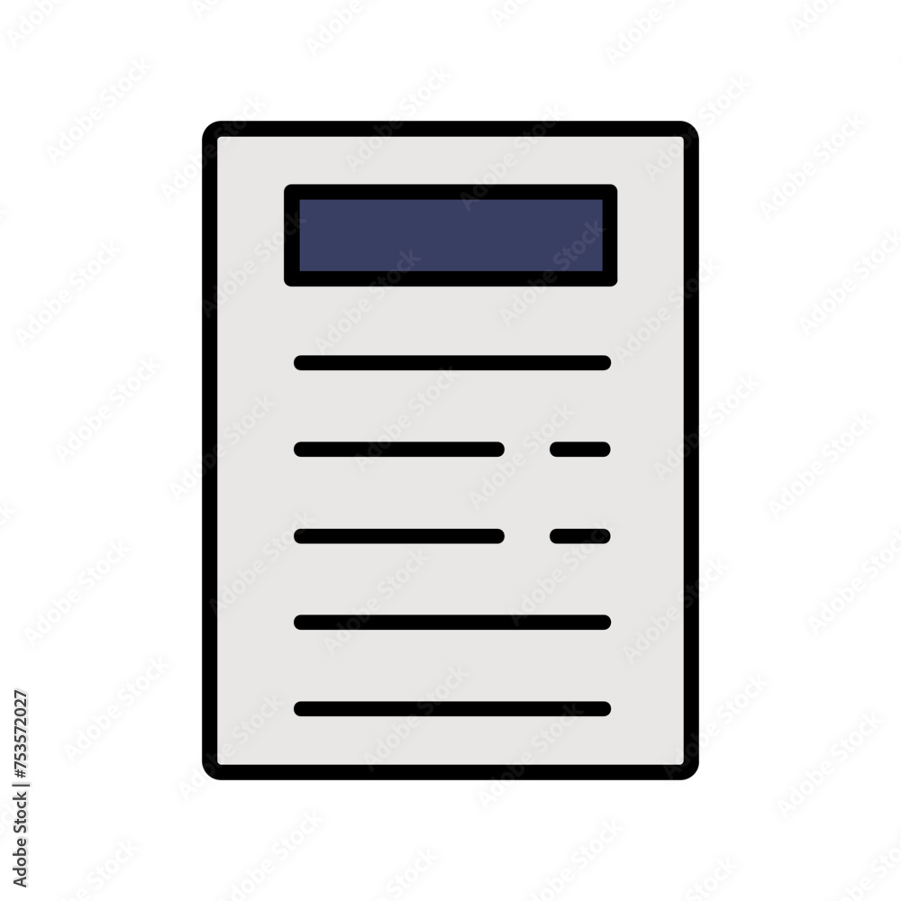 Letter Vector Icon Letter Vector Icon