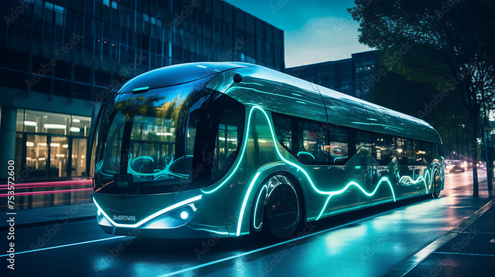 Hydrogen powered buses revolutionize public transport
