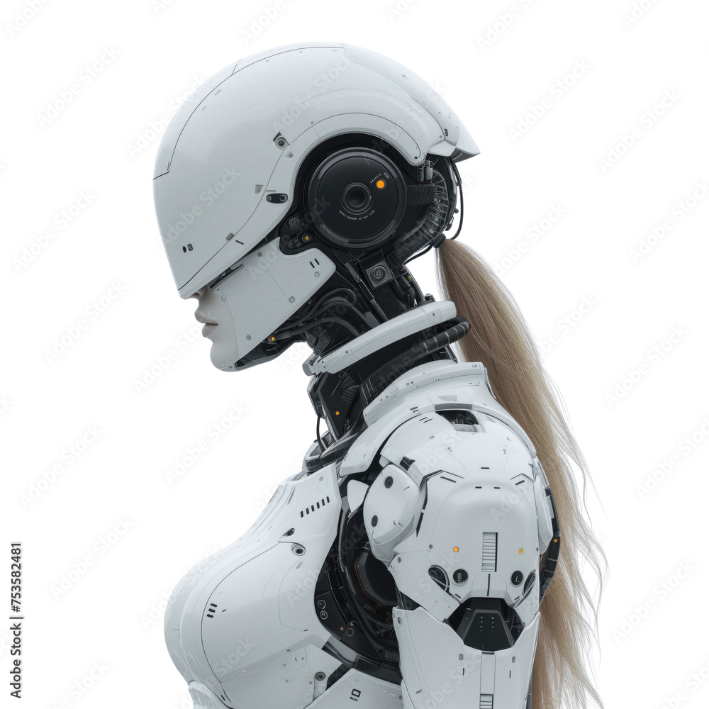3d rendering of a female robot 3d rendering of a female robot