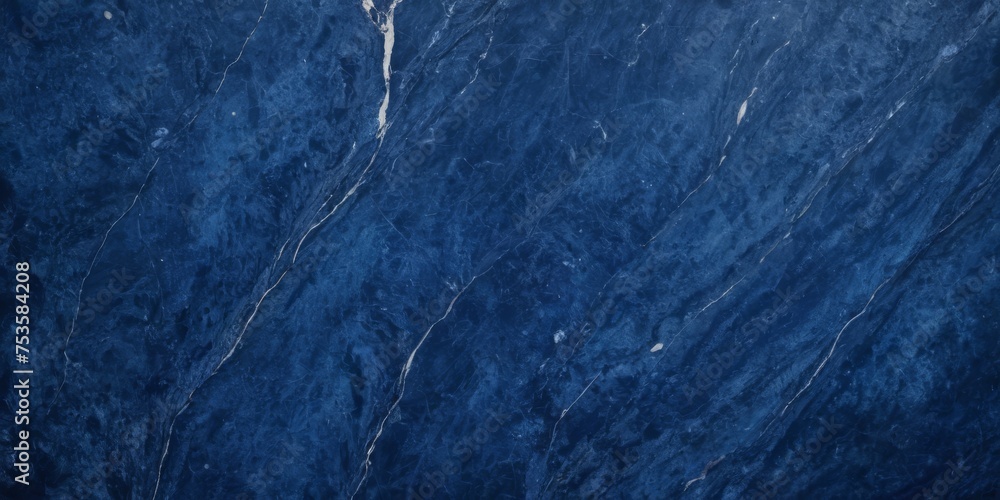 beautiful abstract grunge decorative dark navy blue stone wall texture. rough indigo blue marble background