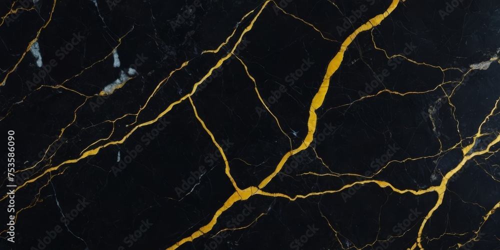 black marble background with yellow veins black marble background with yellow veins