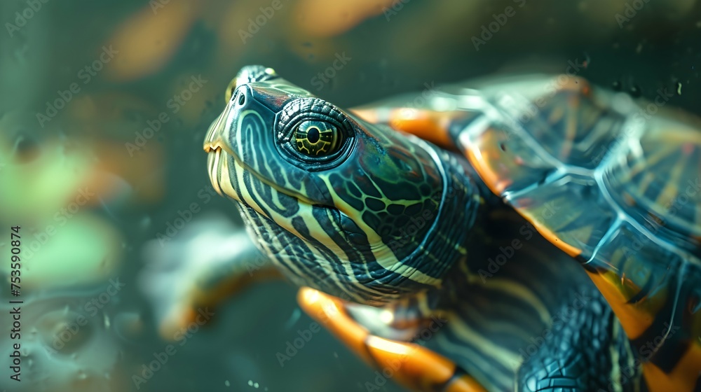 a cinematic and Dramatic portrait image for turtle a cinematic and Dramatic portrait image for turtle