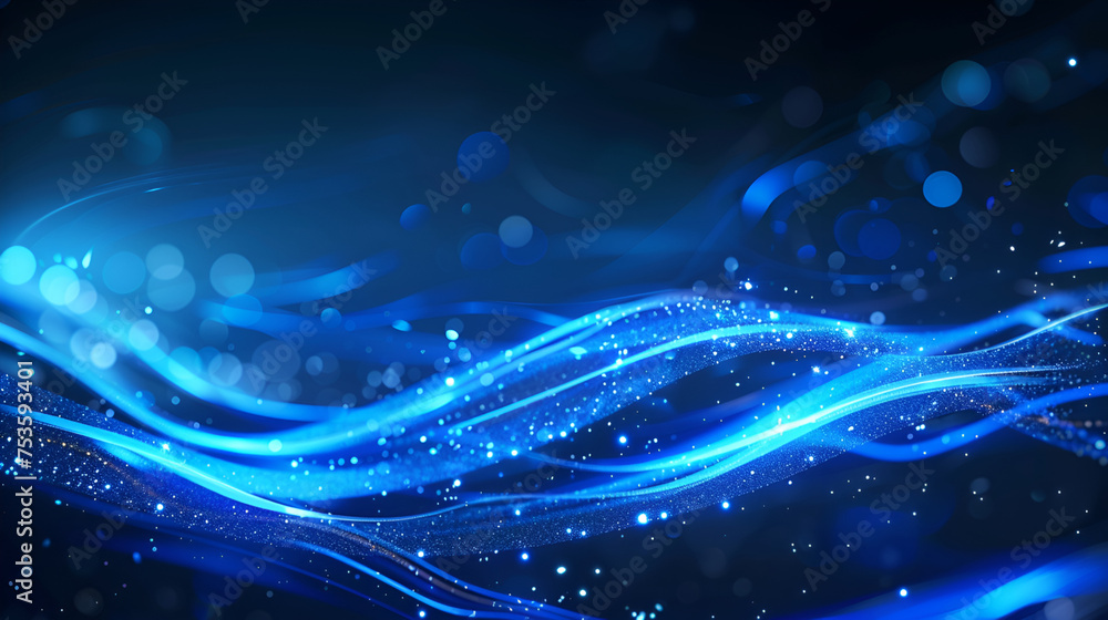 Abstract light lines of movement and speed. light blue ellipse. Glitter Galaxy. Glowing podium. Space tunnel. Light everyday glowing effect. semicircular wave, light vortex wake. Bright spiral - obrazy, fototapety, plakaty 