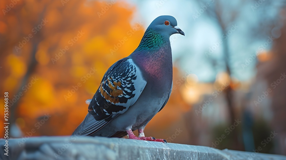 a cinematic and Dramatic portrait image for pigeon a cinematic and Dramatic portrait image for pigeon
