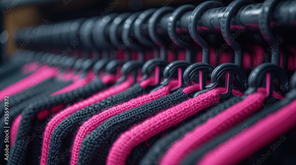 clothes hangers black and pink clothes hangers black and pink