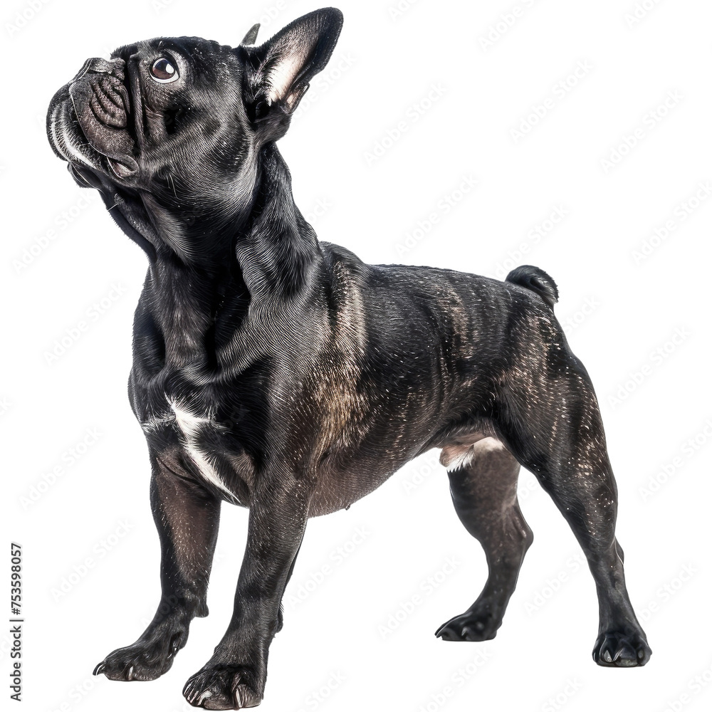 Obraz premium french bulldog isolated on white