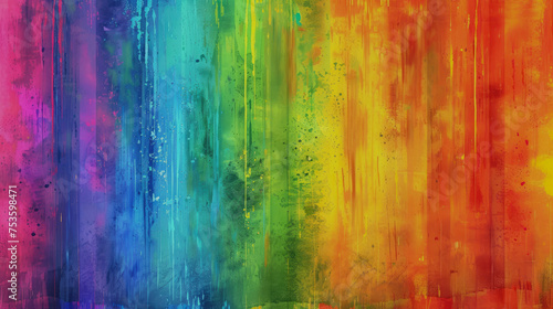 Abstract vertical rainbow stripes background.