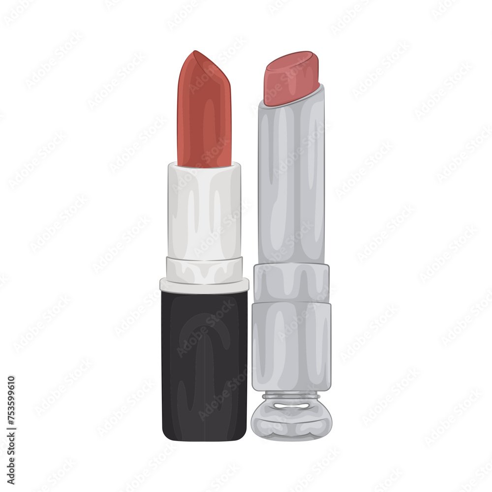 Illustration of nude lipstick Illustration of nude lipstick