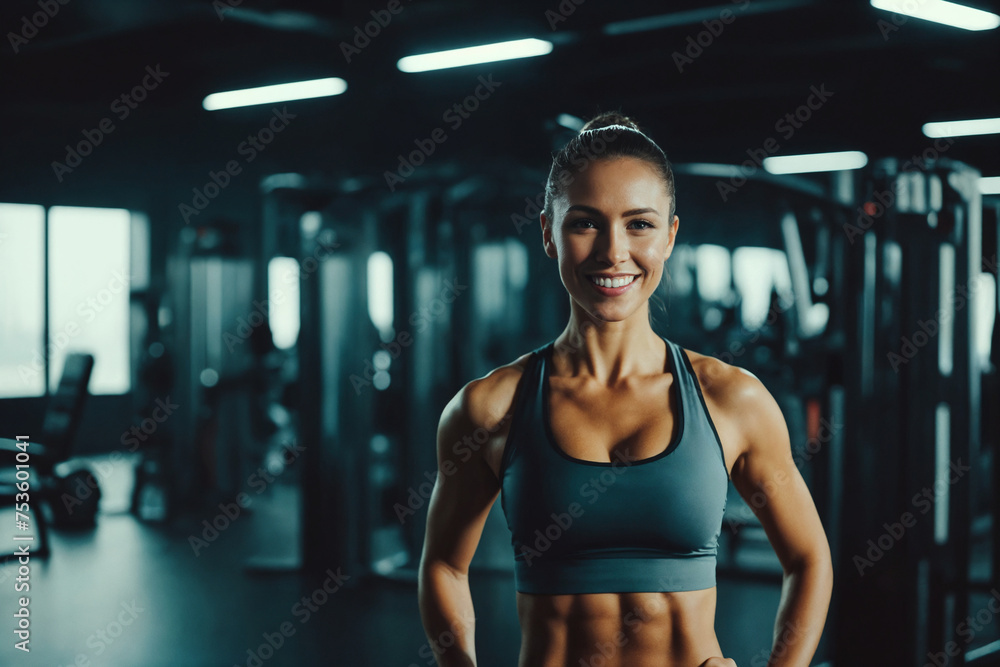 Fitness, breathing and sweating with a tired girl in the gym, resting after an intense workout. Exercise, health and fatigue with a young athlete in recovery from training for sports or wellness Fitness, breathing and sweating with a tired girl in the gym, resting after an intense workout. Exercise, health and fatigue with a young athlete in recovery from training for sports or wellness