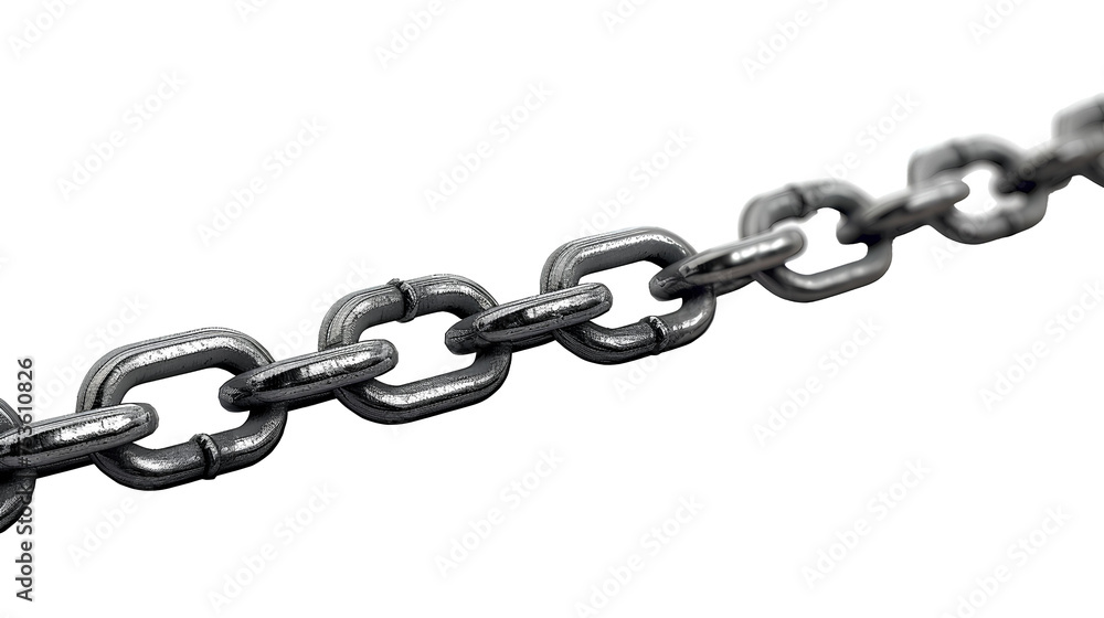 Obraz premium Chain PNG . stainless steel chain isolated. Metal chain PNG. Iron chain. Chrome chain PNG. Chain top view png. chain flat lay png
