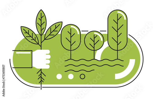 Reforestation Program - restocking of forests