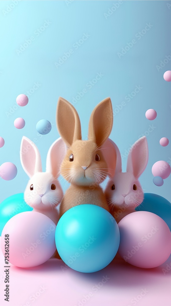 Easter holiday background Easter holiday background