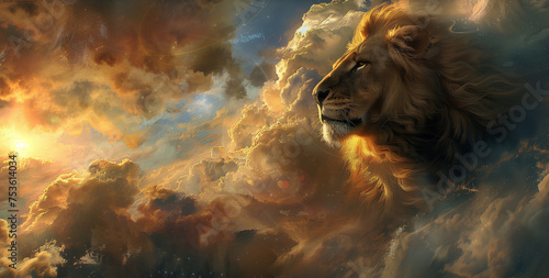 Royal Lion of the Tribe of Judah: Exuding Sovereignty and Majesty