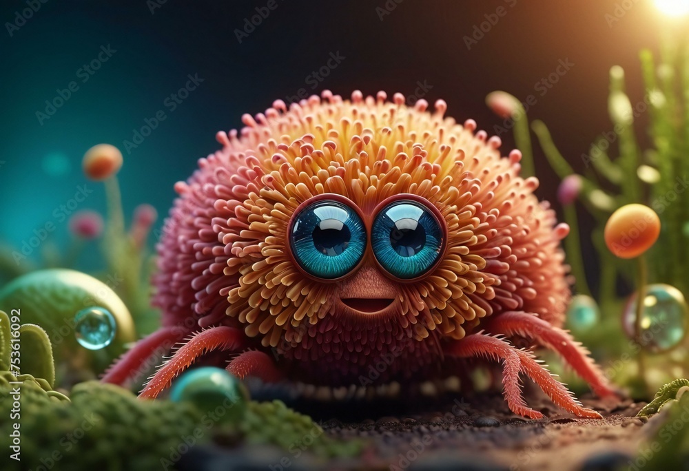 3d macro microbes 3d macro microbes