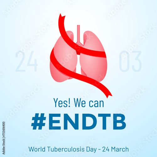 Design for World Tuberculosis Day, March 24.