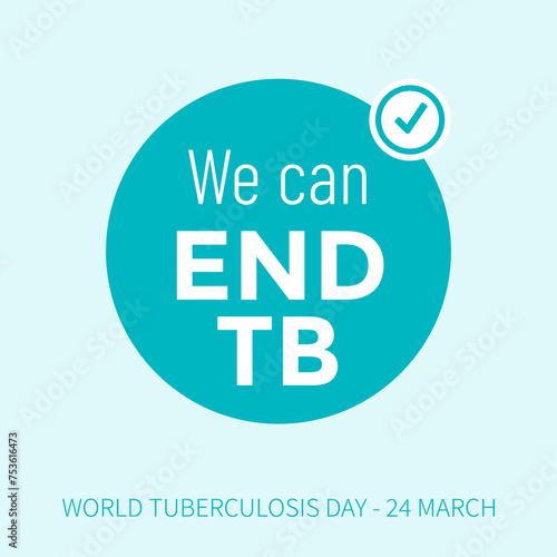 Design for World Tuberculosis Day, March 24.