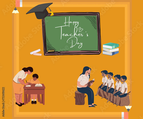 Happy Teachers Day poster / celebration
