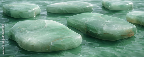 stones and water photo