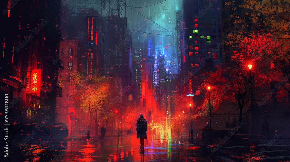 Fototapeta premium Creative Horizons: Exploring Digital Painting and Illustration