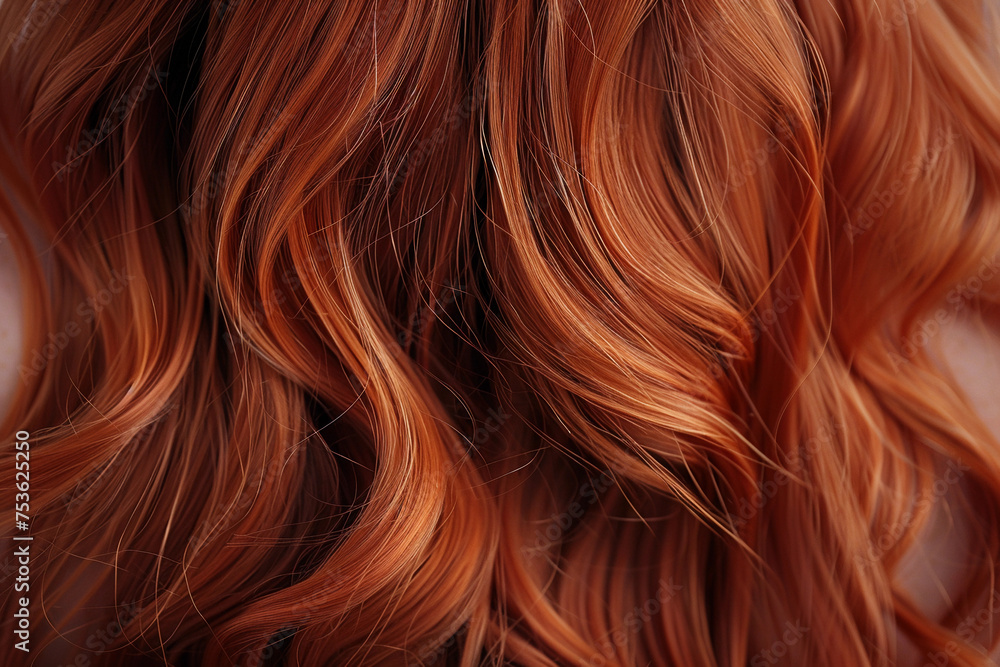 wavy red hair texture background wavy red hair texture background