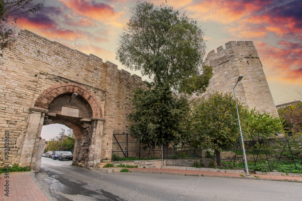 Yedikule Dungeons view in Istanbul