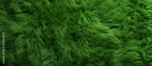 Green wool abstract pattern nature skin soft fluffy texture surface