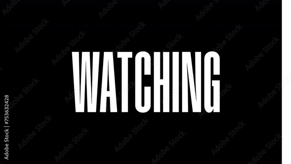Thanks for watching Motion Graphic: A random letter rough animated on black background. Video text animation for social media. High-resolution 4K Thanks for watching Motion Graphic: A random letter rough animated on black background. Video text animation for social media. High-resolution 4K