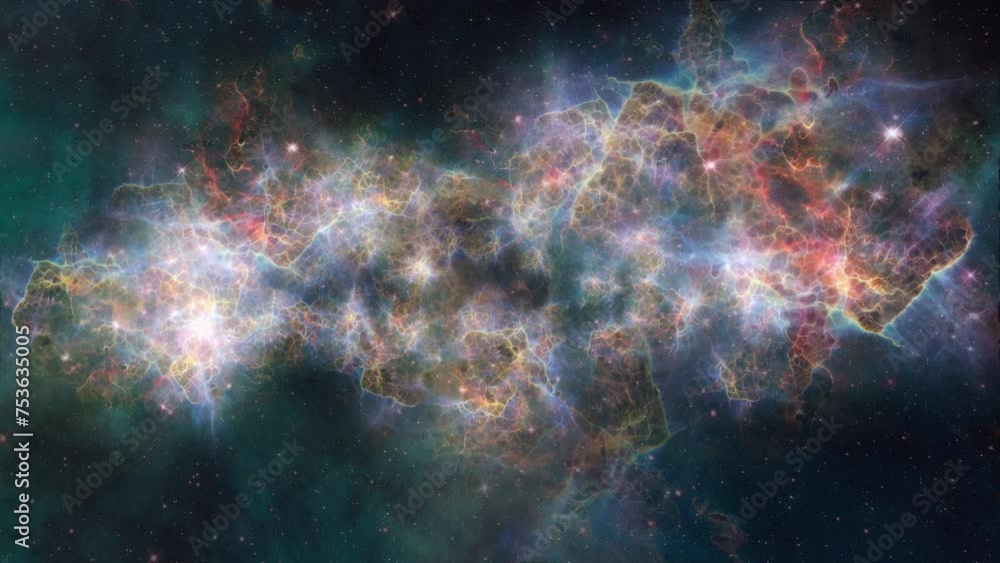 Nebula Colourful Travel and Star Camera Flying to Deep Space. 3D rendering. Nebula Colourful Travel and Star Camera Flying to Deep Space. 3D rendering.