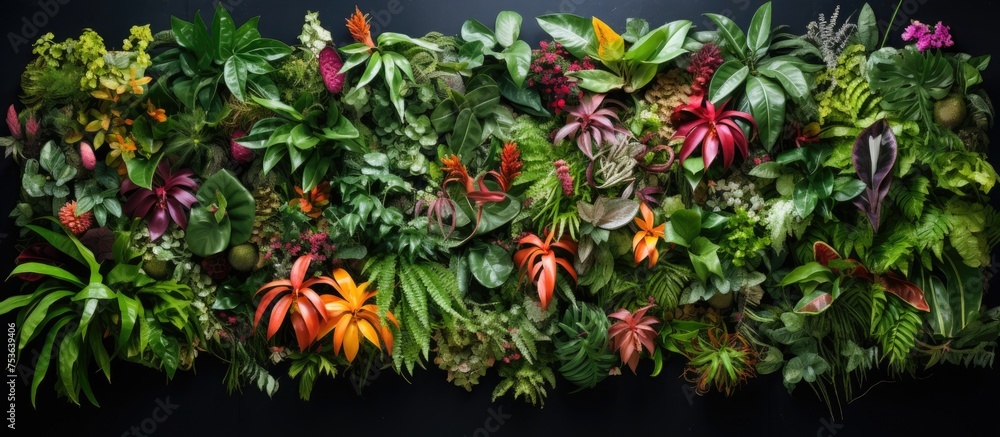 Obraz premium Plant filled wall decor