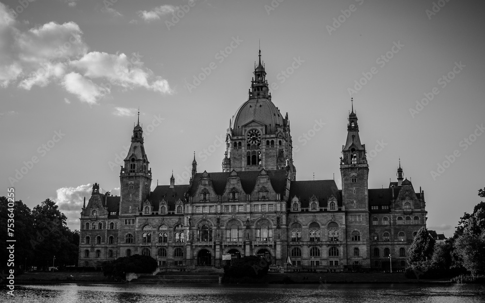 Prunvolles Rathaus in Hannover