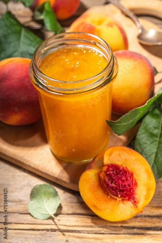  Homemade peach jam