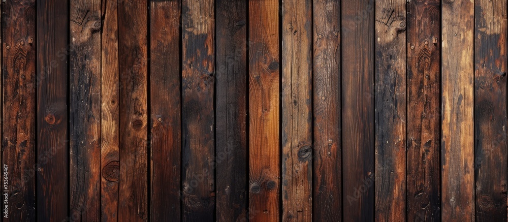 Wooden wall used to create a texture resembling wood. Wooden wall used to create a texture resembling wood.