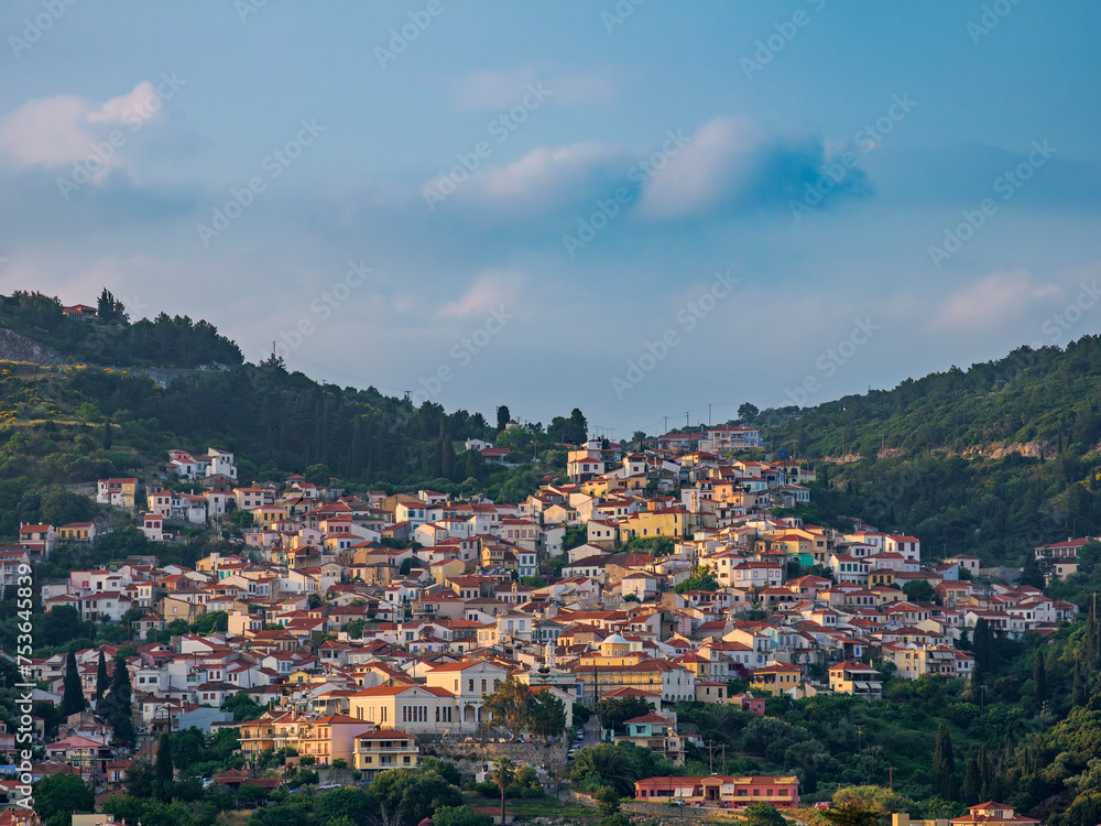 Ano Vathy at sunrise, Samos Town, Samos Island, North Aegean Ano Vathy at sunrise, Samos Town, Samos Island, North Aegean