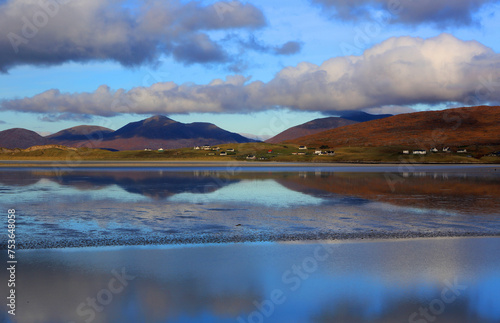 Luskentyre beach, Harris, Outer Hebrides, Scotland photo